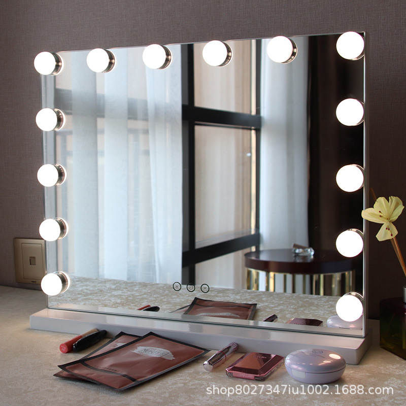 Specchio per il trucco LED stile Hollywood