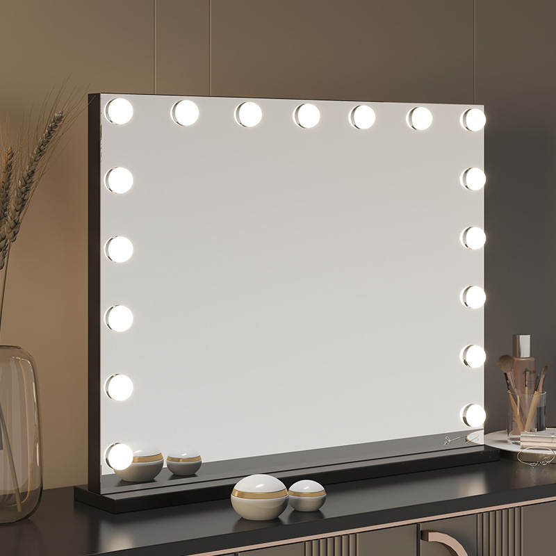 Specchio per il trucco LED stile Hollywood