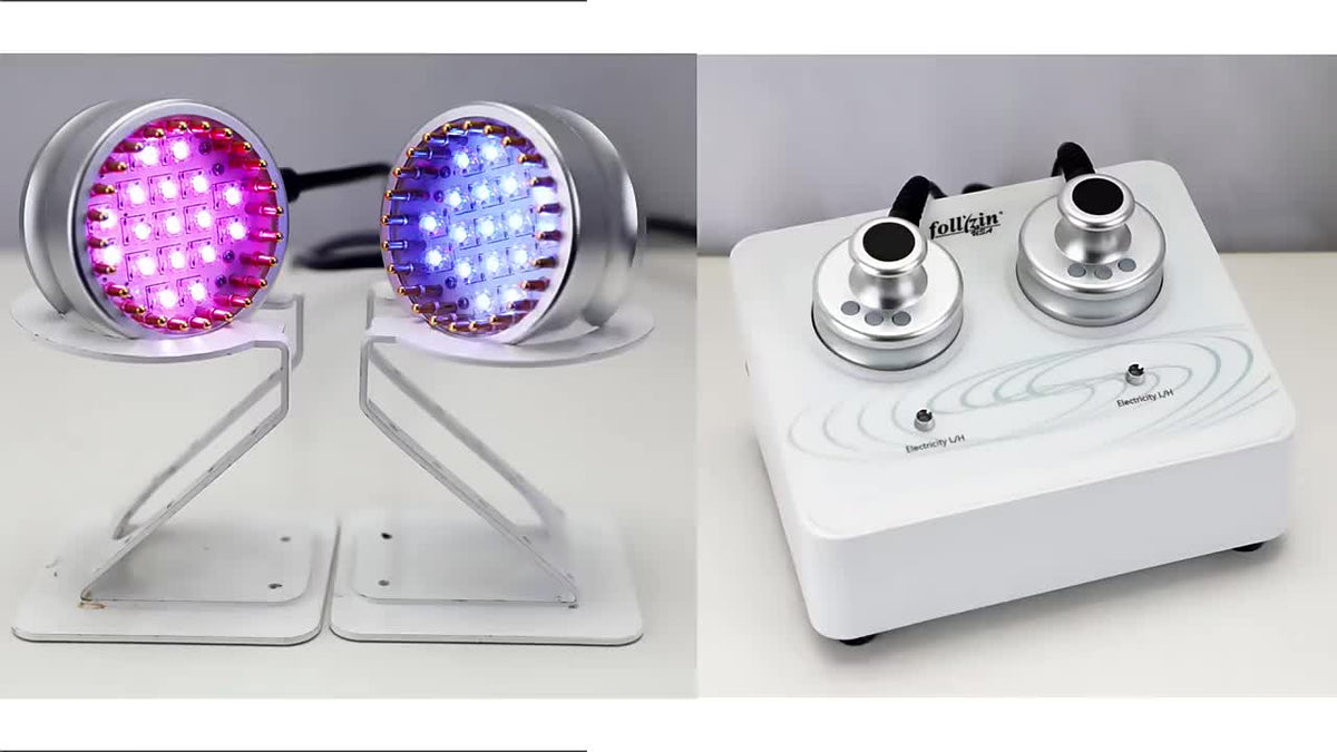 Red Light Therapy Scalp Massager & Hair Growth Brush