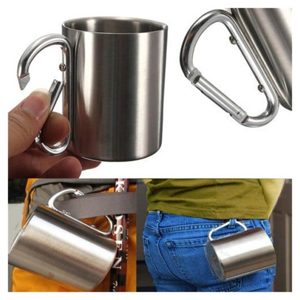 Compass Camping Stainless Steel Water Bottle