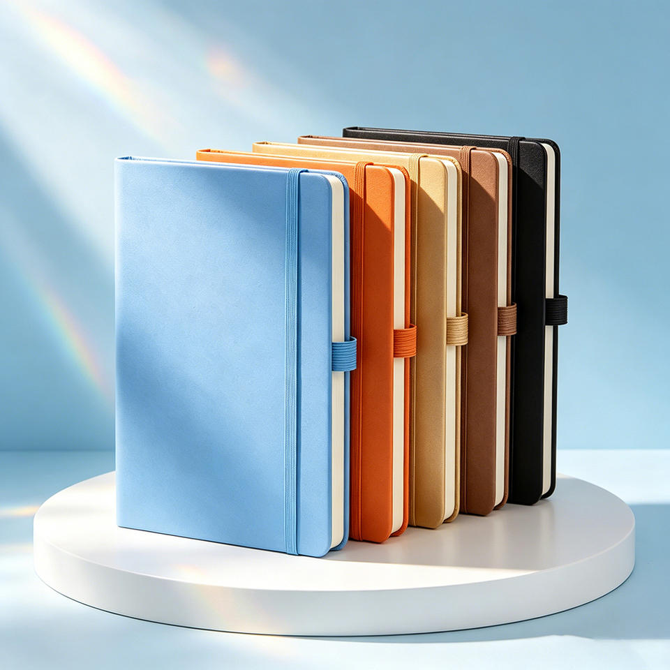 Business Thickening Notebook Soft Leather High-grade Gift Set