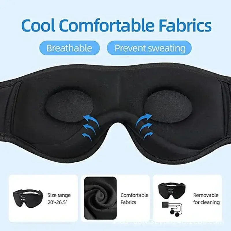 Bluetooth Sleep Mask Headphones