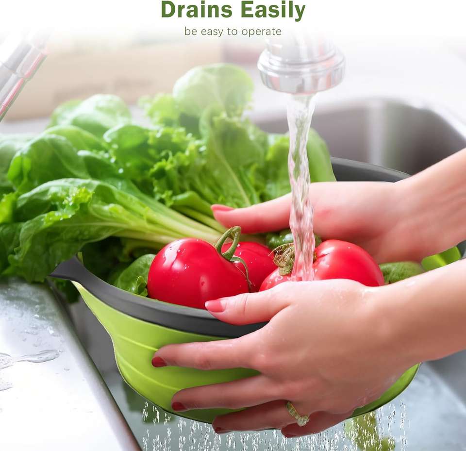 Collapsible Silicone Colander