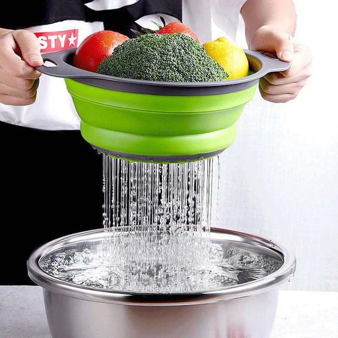 Collapsible Silicone Colander