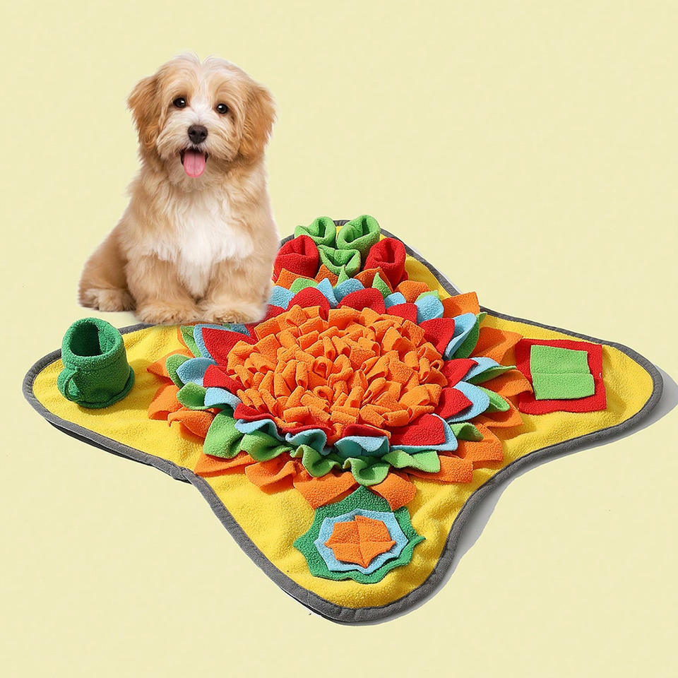 Interactive Snuffle Mat & Treat Puzzle Toy for Dogs