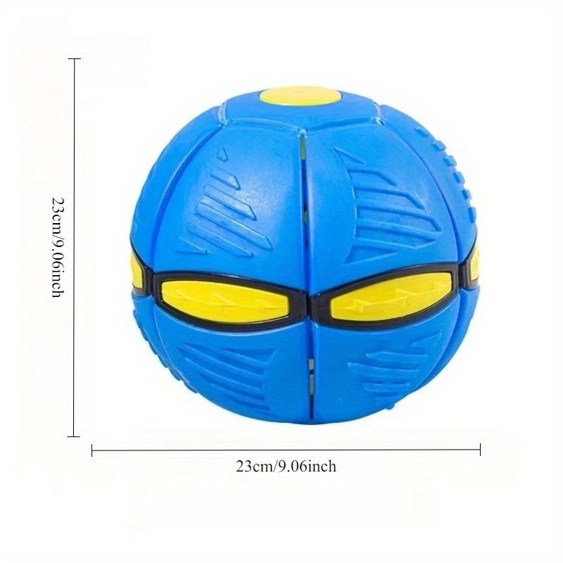 Flying Saucer Transforming Pet Ball — LED Dog & Cat Toy