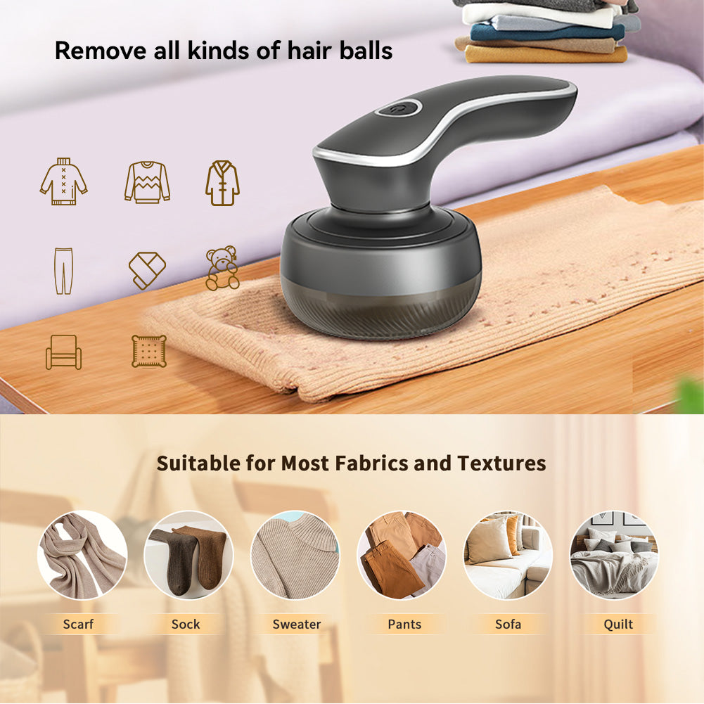 Rechargeable LED Digital Fabric Shaver & Lint Remover