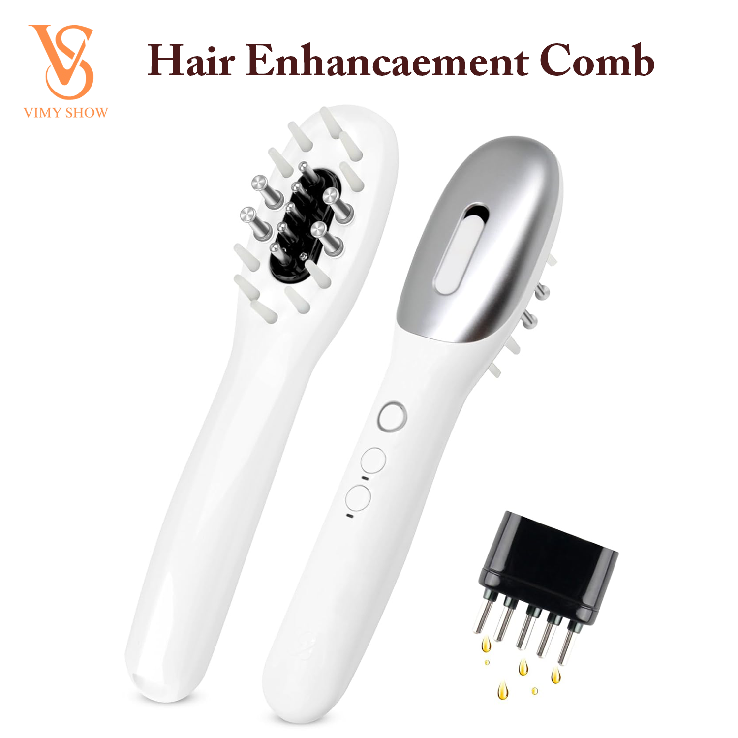 Red Light Therapy Scalp Massager & Hair Growth Brush