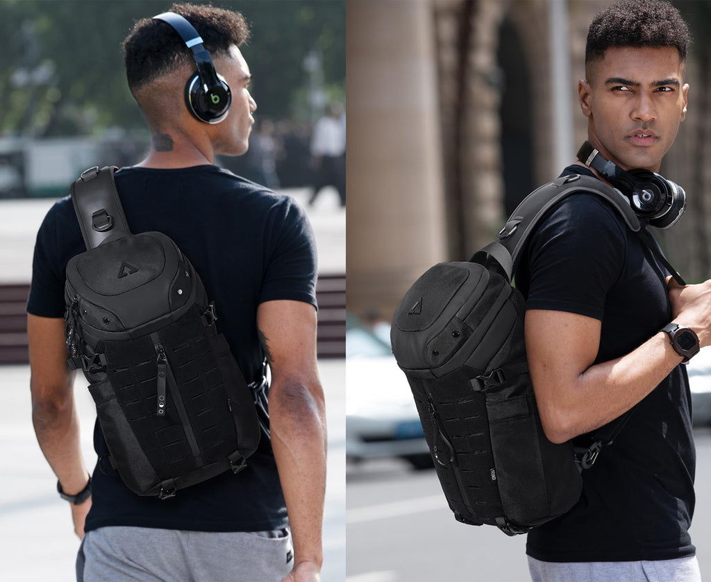 Anti-Theft Waterproof Crossbody Sling Bag with USB Port