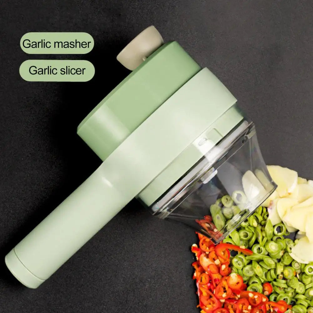 Wireless USB Rechargeable Mini Electric Garlic Chopper & Food Processor