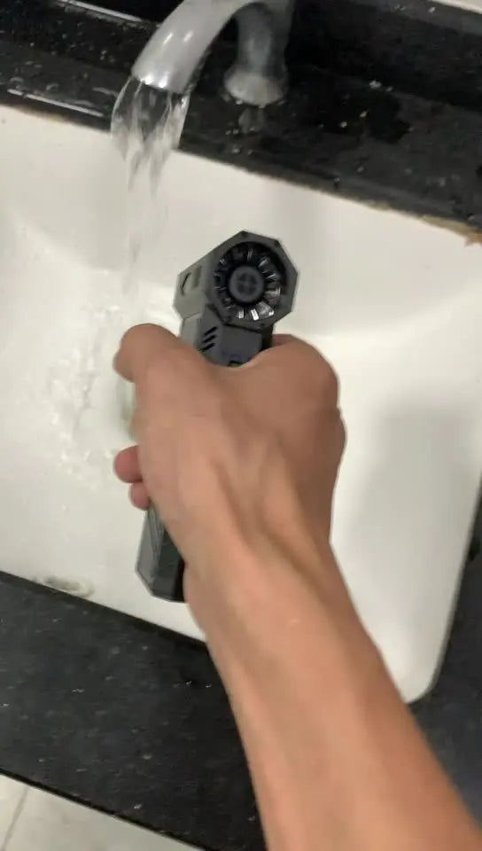 High-Speed Rechargeable Mini Turbo Jet Handheld Fan