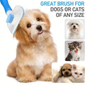 Self-Cleaning Pet Slicker Brush (One-Click Release)