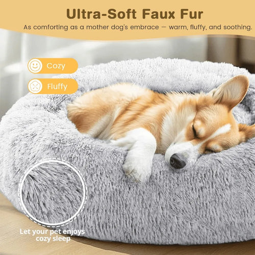 Calming Pet Bed (Donut Shape)