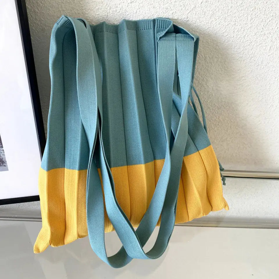 Borsa a tracolla all'uncinetto vintage