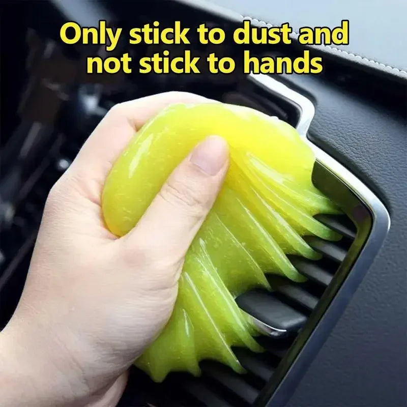 Multi-Purpose Car Interior Cleaning Gel Dust Remover Slime for Vents & Keyboards