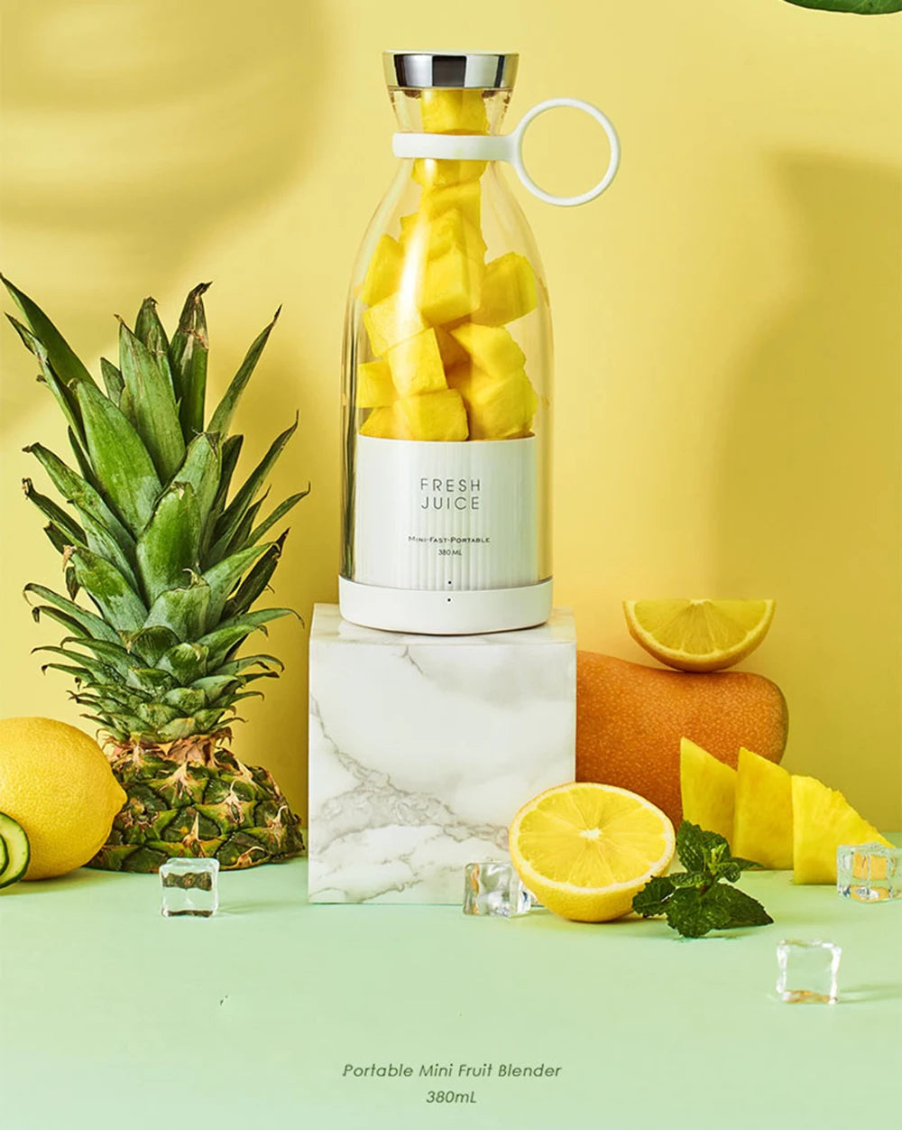 Portable Rechargeable USB Electric Fruit Juicer Blender Cup