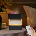 RGB Flame Effect Aromatherapy Essential Oil Diffuser
