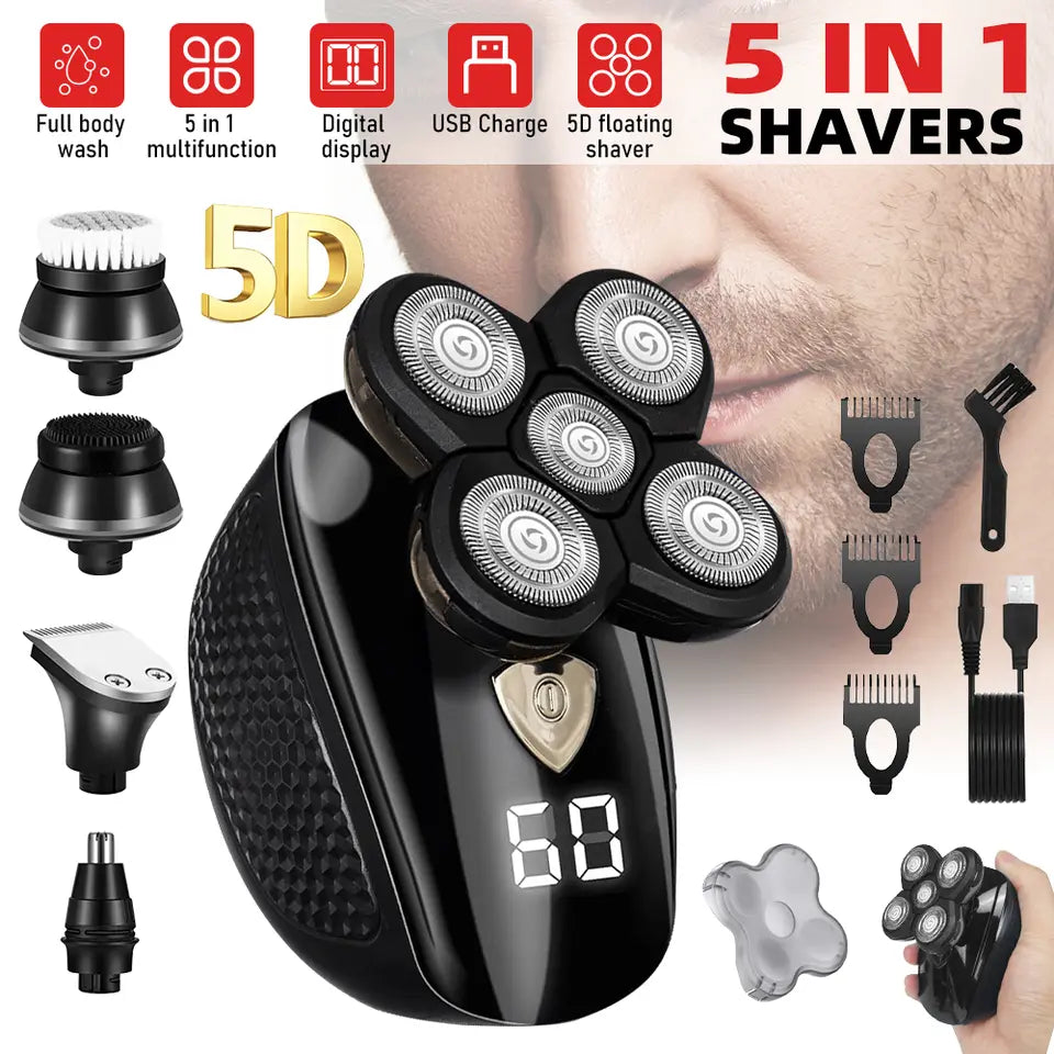 5-in-1 Full Body Shaver