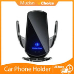 Smart Auto-Clamping Wireless Car Phone Mount