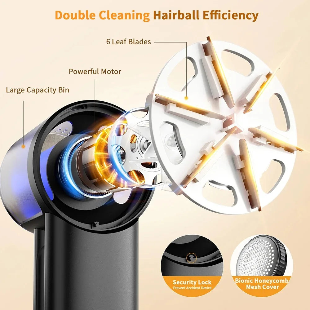 Rechargeable Electric Fabric Shaver & Lint Remover