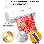 2-in-1 Mini Portable Bag Heat Sealer & Cutter