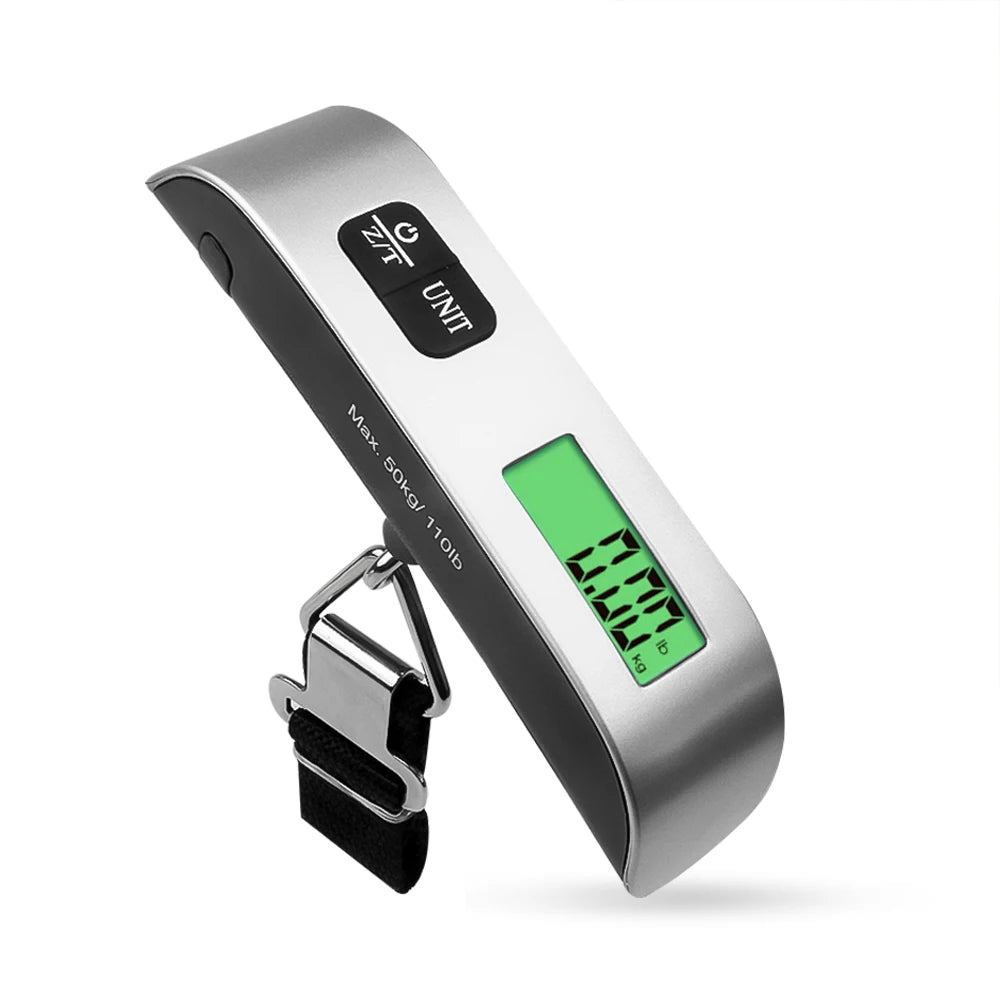 Ultra-Portable Digital Hanging Luggage Scale with LCD Display