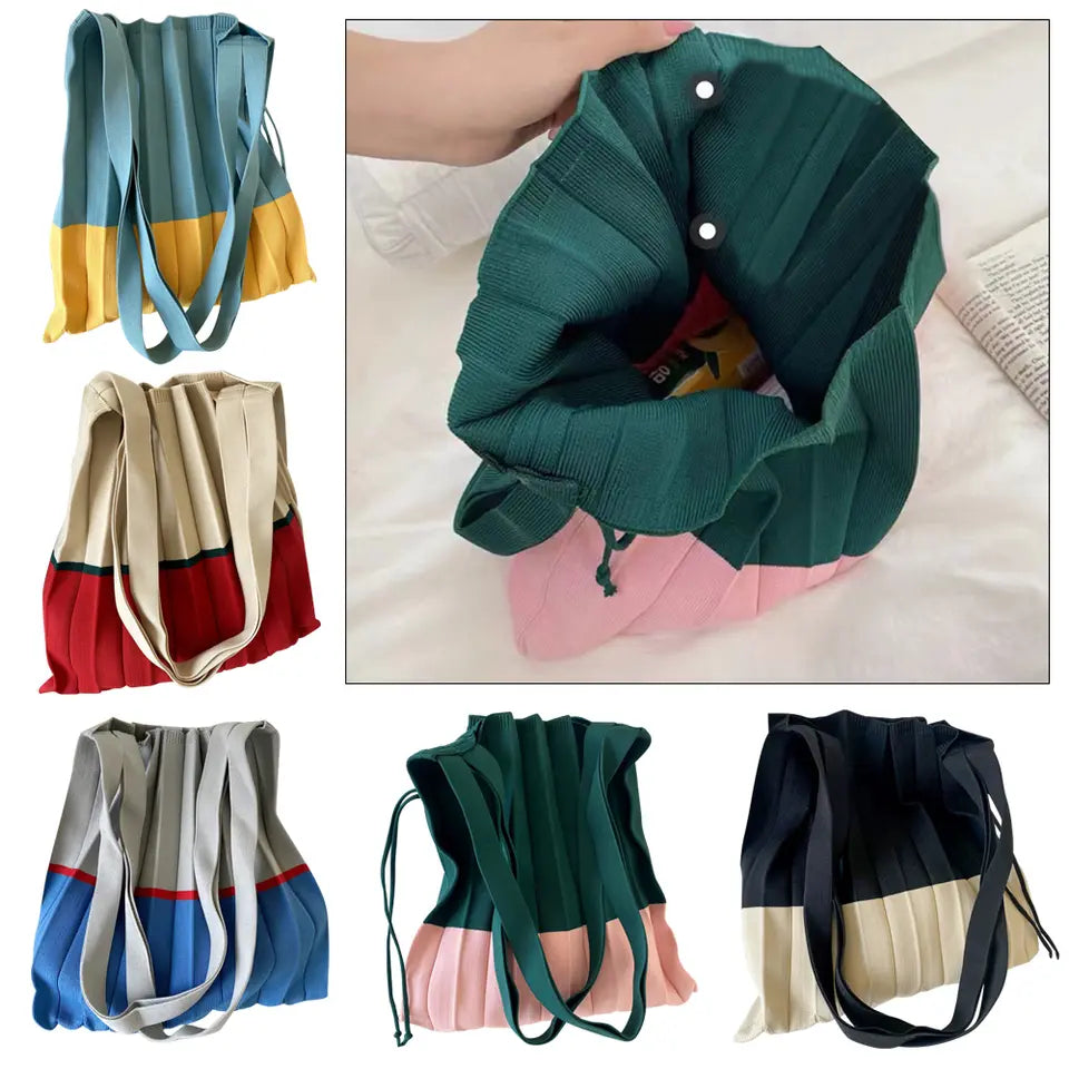 Borsa a tracolla all'uncinetto vintage