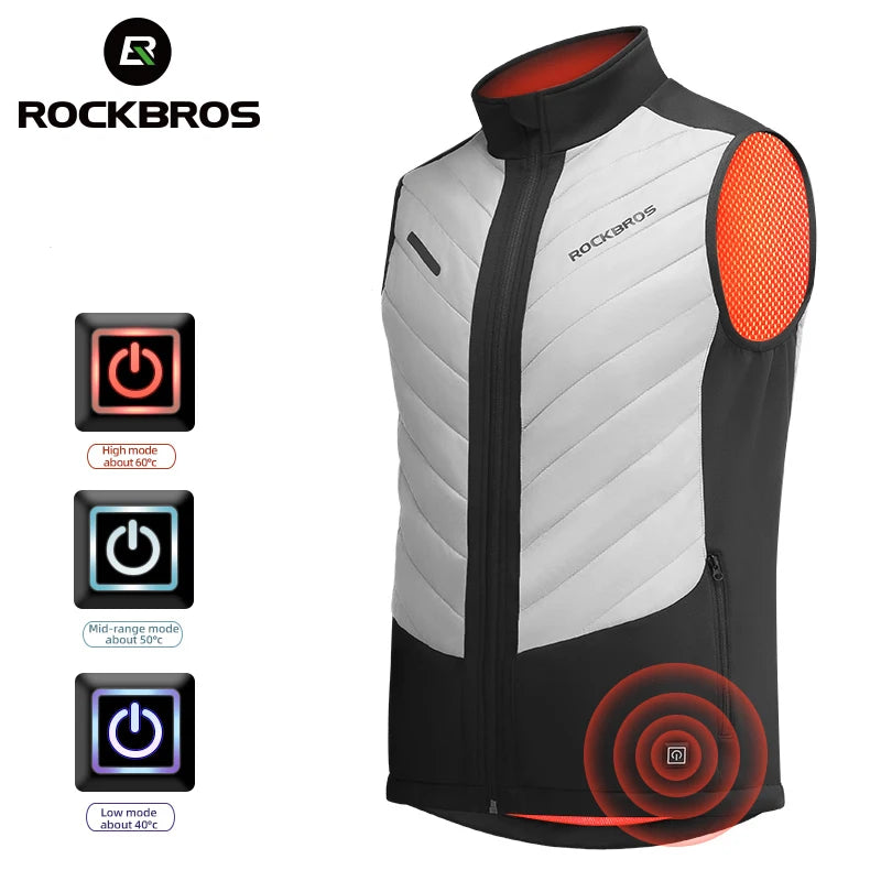 USB Powered Heated Vest — Wearable Warmth