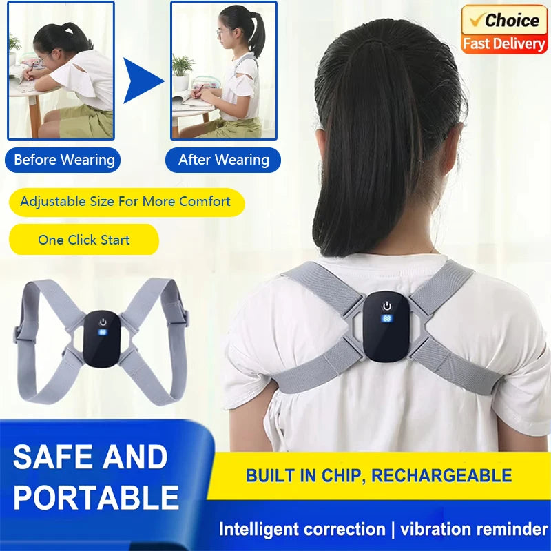Smart Sensor Vibration Posture Corrector & Reminder