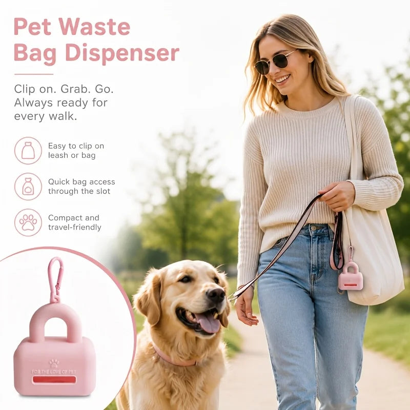 Silicone Dog Poop Bag Dispenser