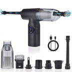 Cordless Handheld Compressed Air Duster & Mini Vacuum