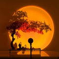 LED Sunset Projection Lamp — 16 Colors with Remote