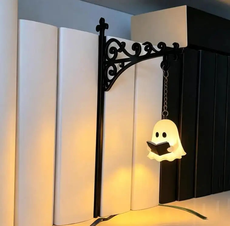 Ghost Bookshelf Lantern