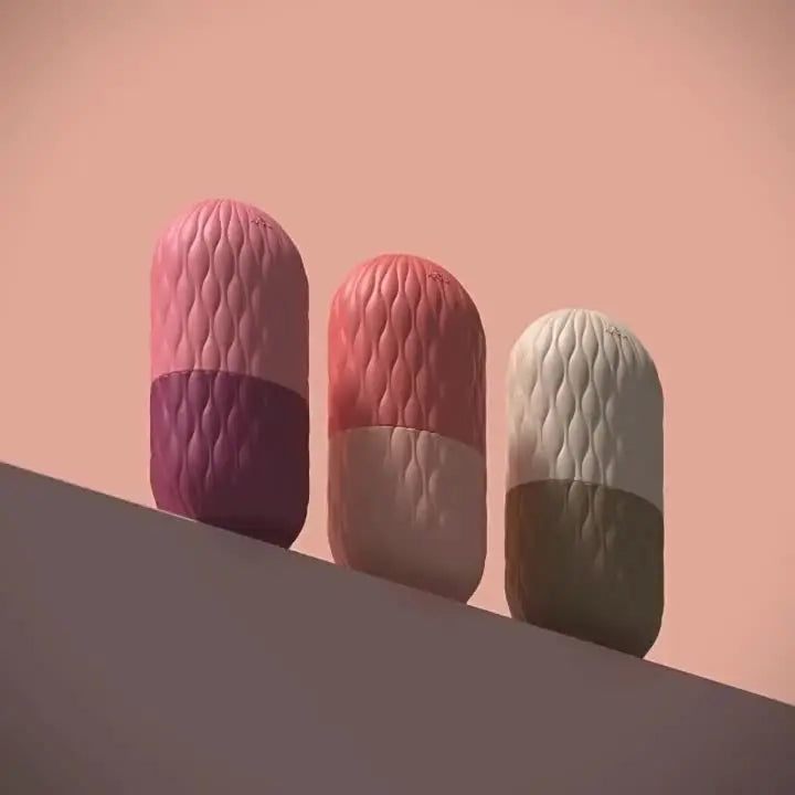 Reusable Silicone Facial Ice Roller Cube for Skin De-puffing & Massage