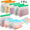 Reusable Silicone Food Storage Bags