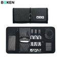 Multi-Layer Travel Cable & Tech Accessories Organizer Case