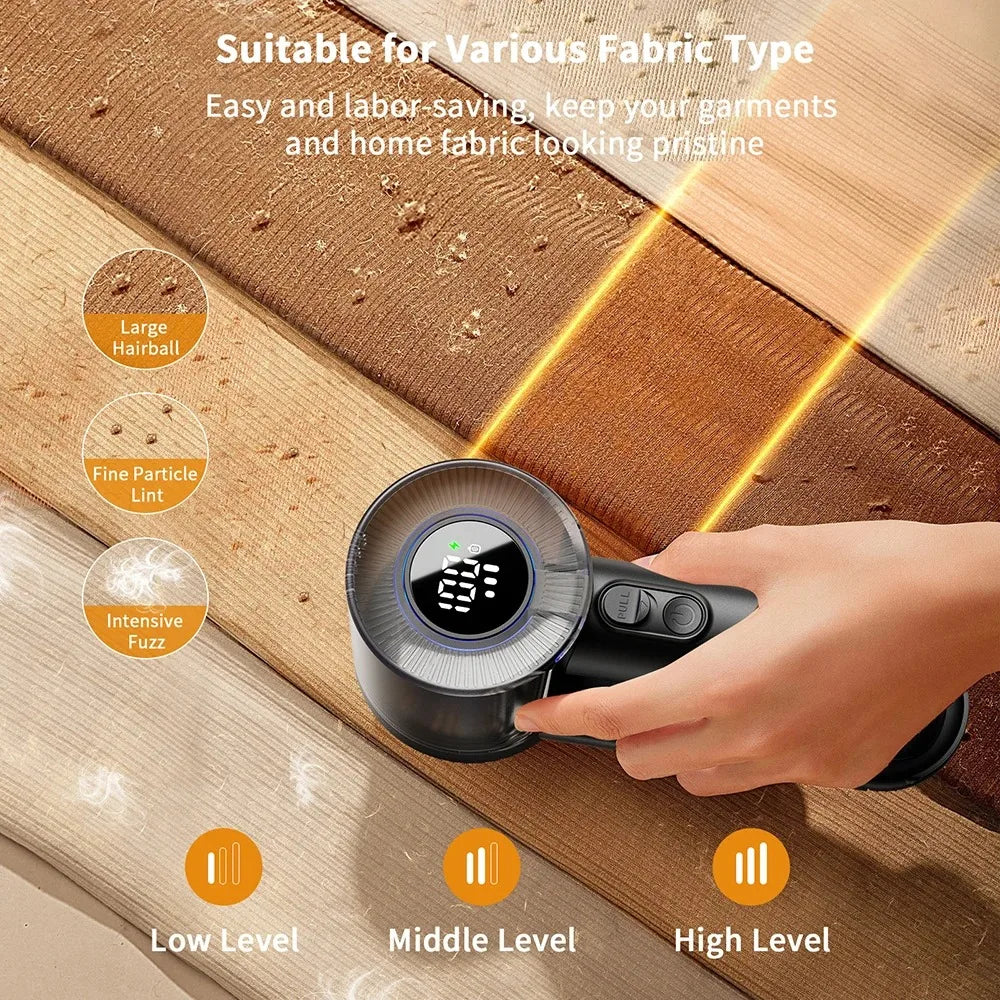 Rechargeable Electric Fabric Shaver & Lint Remover
