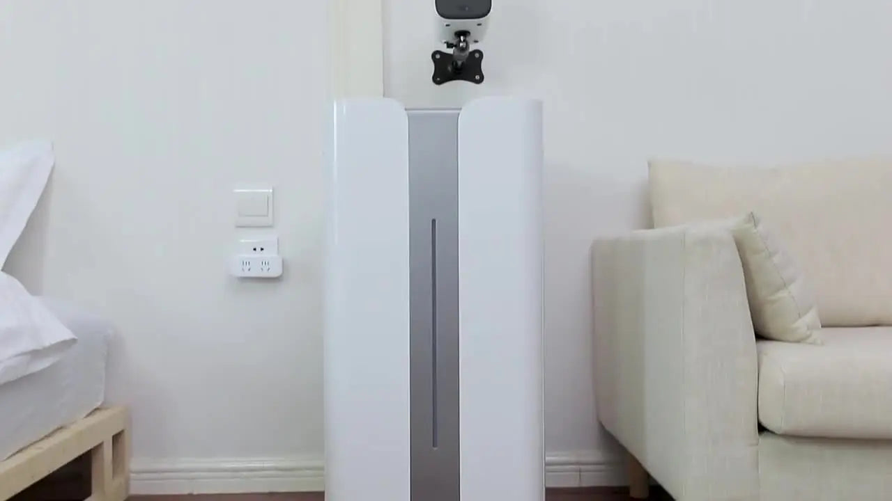 3D Flame Effect Essential Oil Aroma Diffuser & Ultrasonic Air Humidifier