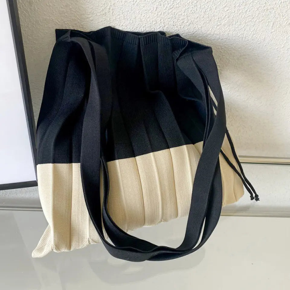 Borsa a tracolla all'uncinetto vintage