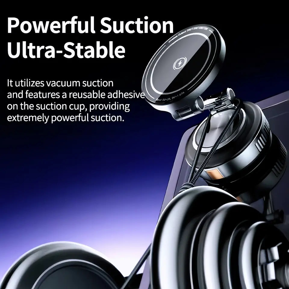 Magnetic Wireless Phone Charger (Car Mount)