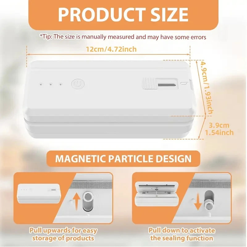 2-in-1 Mini Portable Bag Heat Sealer & Cutter
