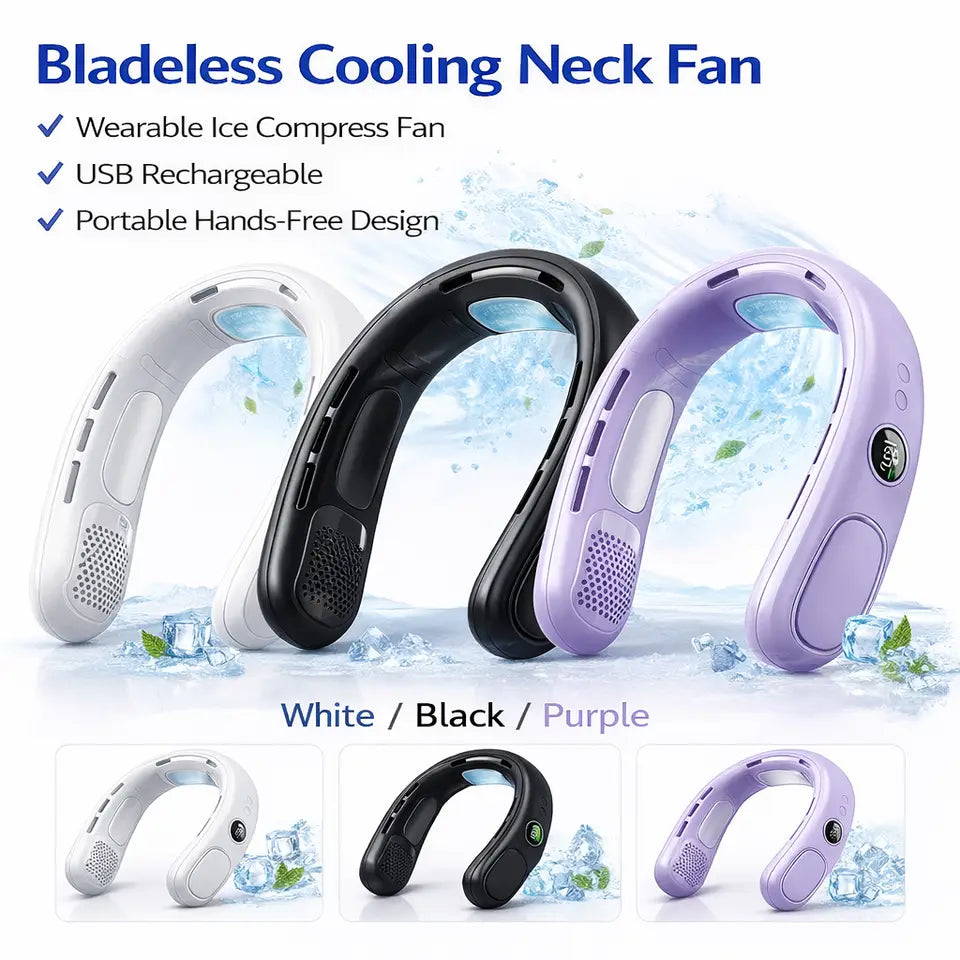 Portable Bladeless Neck Fan