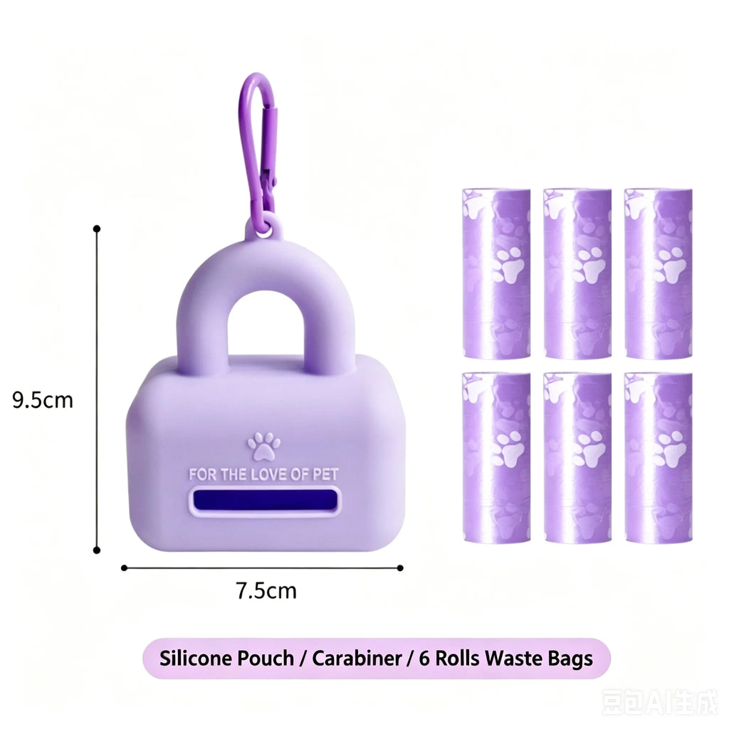 Silicone Dog Poop Bag Dispenser