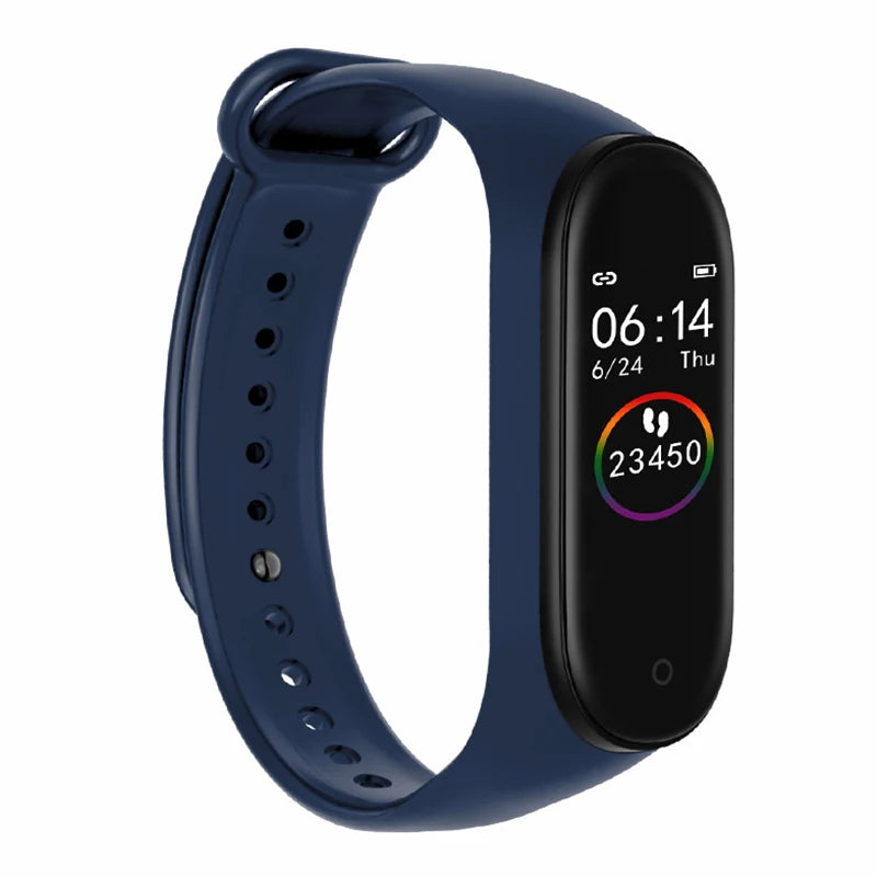 Budget Fitness Tracker Watch — Step Counter, Heart Rate, Sleep Monitor