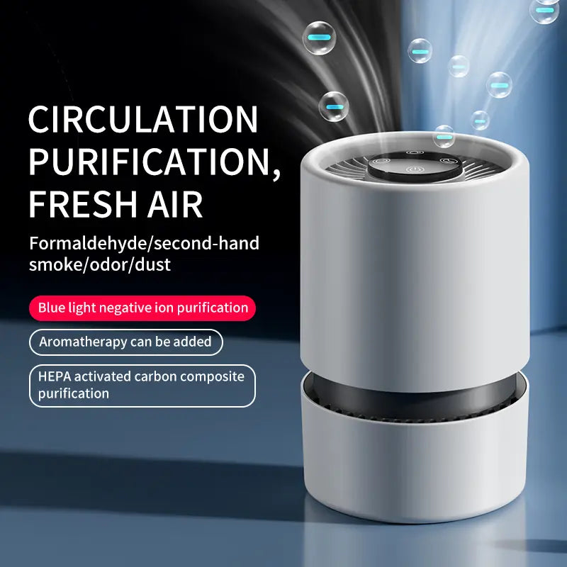 Mini Desktop HEPA Air Purifier