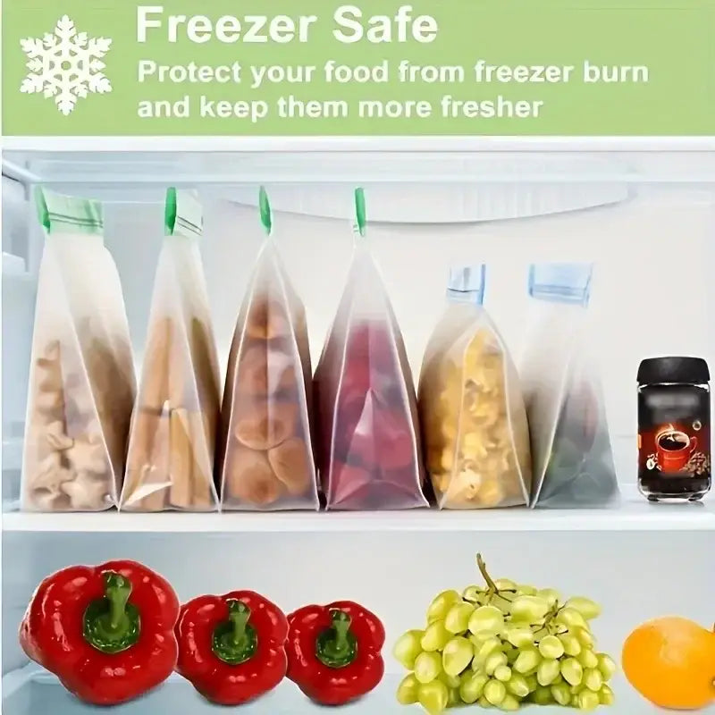 Reusable Silicone Food Storage Bags