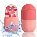 Reusable Silicone Facial Ice Roller Cube for Skin De-puffing & Massage