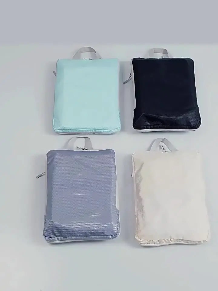 Ultralight Compression Packing Cubes Travel Luggage Storage Bag Set