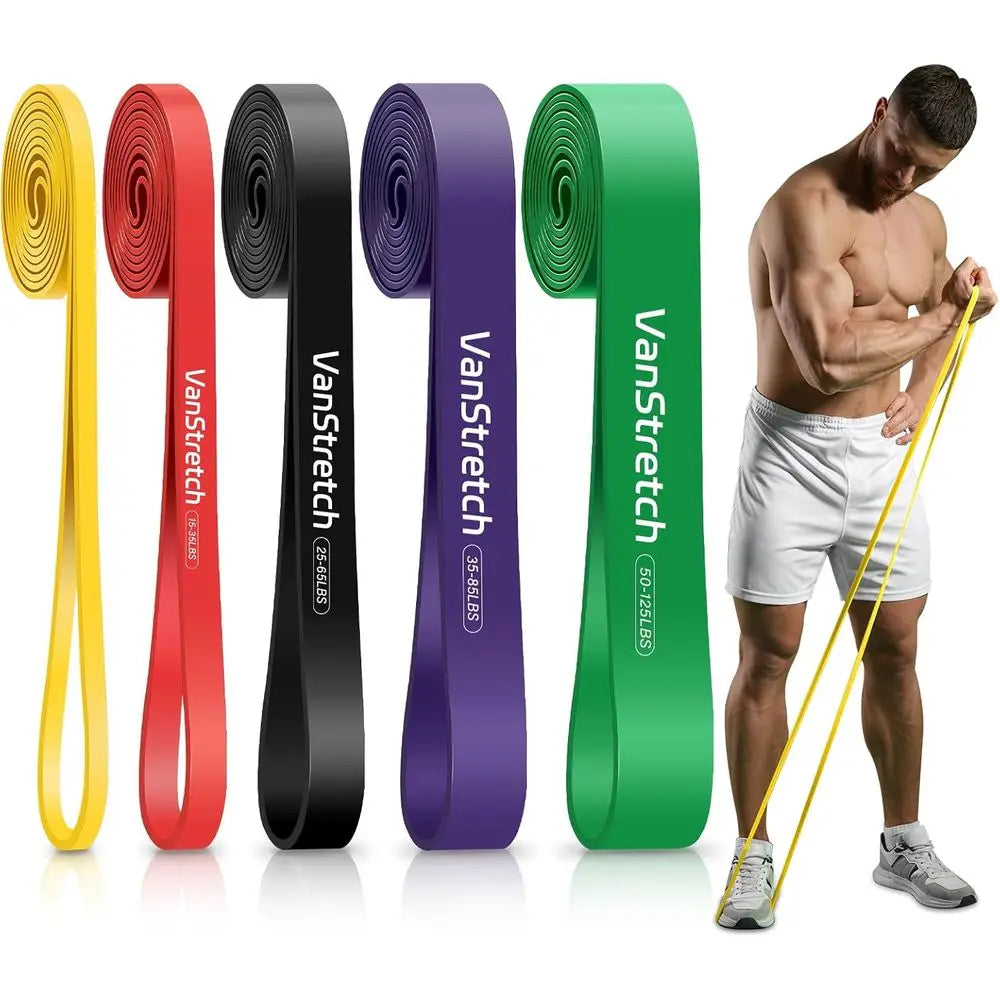 Resistance Bands Set (5 Levels)
