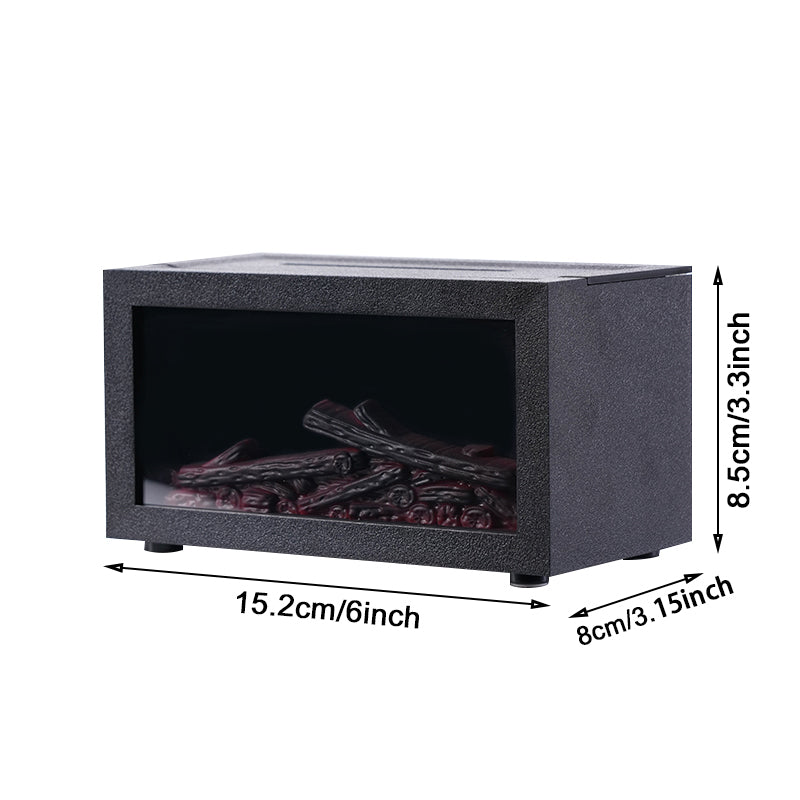 RGB Realistic Flame Effect Aromatherapy Diffuser & Humidifier